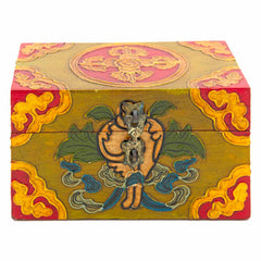 Tibetan Style Wooden Box-Furniture-Siesta Crafts