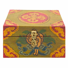 Tibetan Style Wooden Box-Furniture-Siesta Crafts