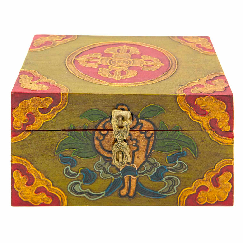 Tibetan Style Wooden Box-Furniture-Siesta Crafts