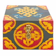 Tibetan Style Wooden Box-Furniture-Siesta Crafts
