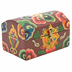 Tibetan Style Wooden Chest-Furniture-Siesta Crafts