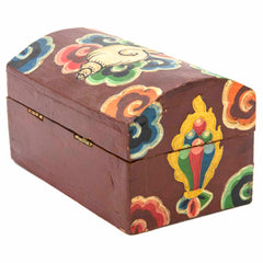 Tibetan Style Wooden Chest-Furniture-Siesta Crafts