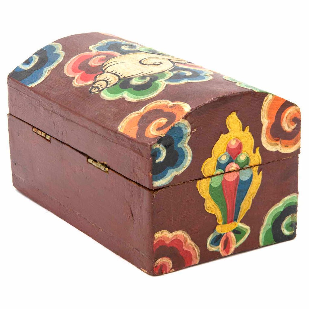Tibetan Style Wooden Chest-Furniture-Siesta Crafts