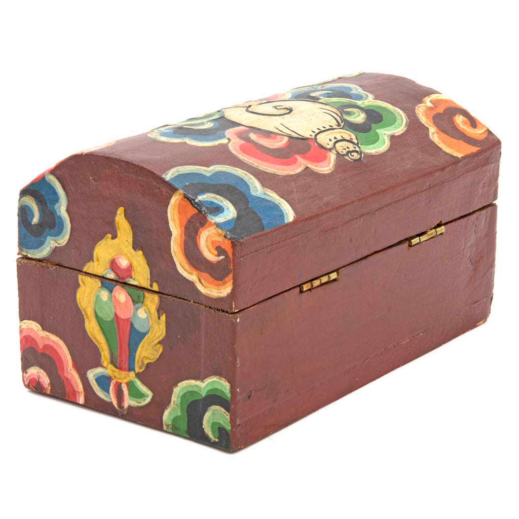 Tibetan Style Wooden Chest-Furniture-Siesta Crafts