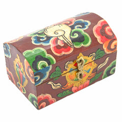 Tibetan Style Wooden Chest-Furniture-Siesta Crafts