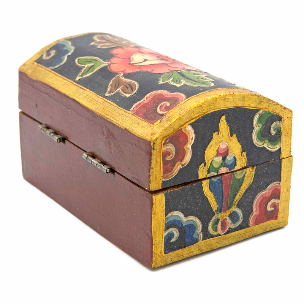 Tibetan Style Wooden Chest-Furniture-Siesta Crafts