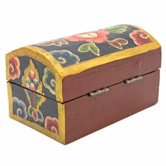 Tibetan Style Wooden Chest-Furniture-Siesta Crafts