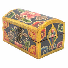 Tibetan Style Wooden Chest-Furniture-Siesta Crafts