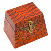 Tibetan Style Tiger Wooden Chest No.465-Furniture-Siesta Crafts