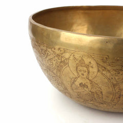 Buddha and Shakti Artisan Singing Bowl No.58-Singing Bowls-Siesta Crafts