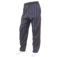 Stripy Cotton Trousers-Trousers-Siesta Crafts