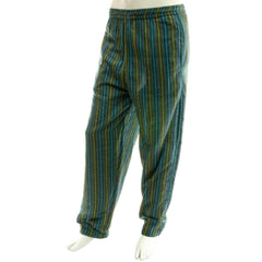 Stripy Cotton Trousers-Trousers-Siesta Crafts