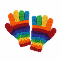 Rainbow Gloves-Gloves-Siesta Crafts