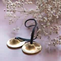 Mini Plain Tingsha-Chimes & Bells-Siesta Crafts