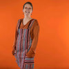 Thai Weave Dungaree Dress-Dresses-Siesta Crafts