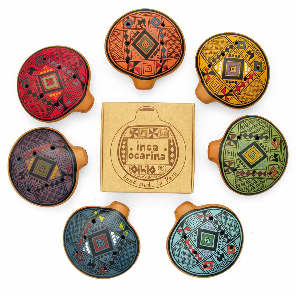 Inca Ocarina-Wind Instruments-Siesta Crafts