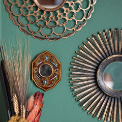 Small Artisan Mirror-Home Décor-Siesta Crafts