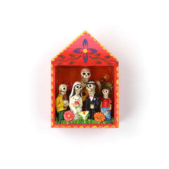 Small Wedding Retablo-Home Décor-Siesta Crafts