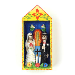 Tall Wedding Retablo-Home Décor-Siesta Crafts