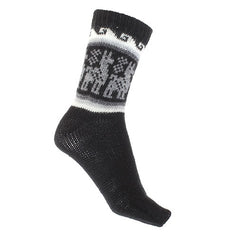 Winter Llama Socks-Socks & Legwarmers-Siesta Crafts