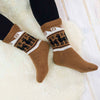 Winter Llama Socks-Socks & Legwarmers-Siesta Crafts