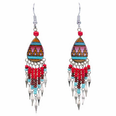 Incan Pattern Earrings-Earrings-Siesta Crafts