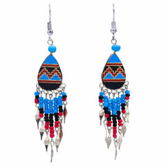 Incan Pattern Earrings-Earrings-Siesta Crafts