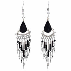 Beaded Drop Earrings-Earrings-Siesta Crafts