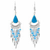Beaded Drop Earrings-Earrings-Siesta Crafts