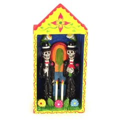 Tall Wedding Retablo - Two Grooms-Home Décor-Siesta Crafts