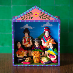 Traditional Market Retablo