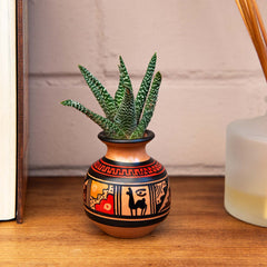 Pisac Pottery Vase-Plant Pots, Vases & Hangers-Siesta Crafts