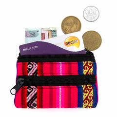Double Zip Peruvian Purse-Bags & Purses-Siesta Crafts