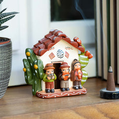 Pipe Players Ceramic-Ornaments & Figurines-Siesta Crafts