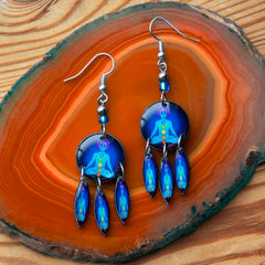 Yoga Chakra Earrings-Earrings-Siesta Crafts