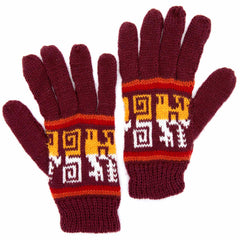 Llama Gloves-Gloves-Siesta Crafts