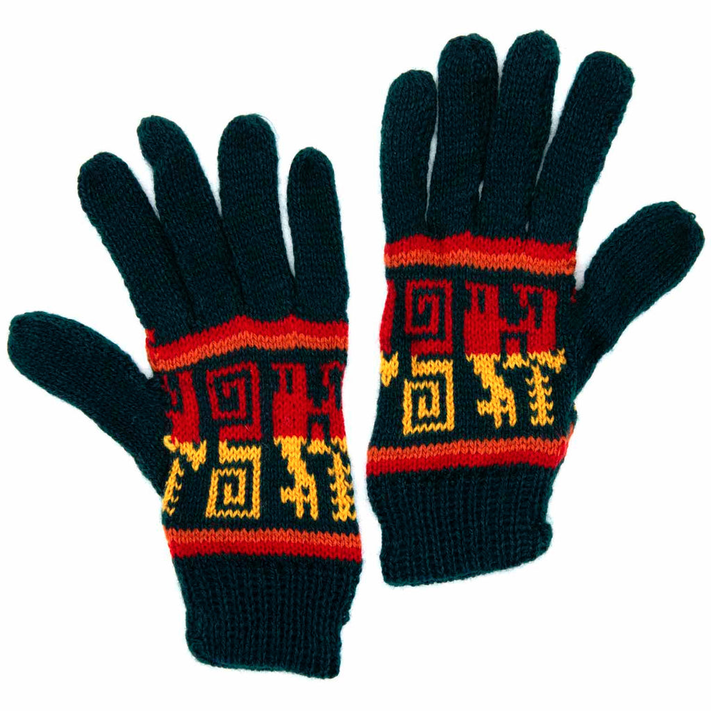 Llama Gloves-Gloves-Siesta Crafts