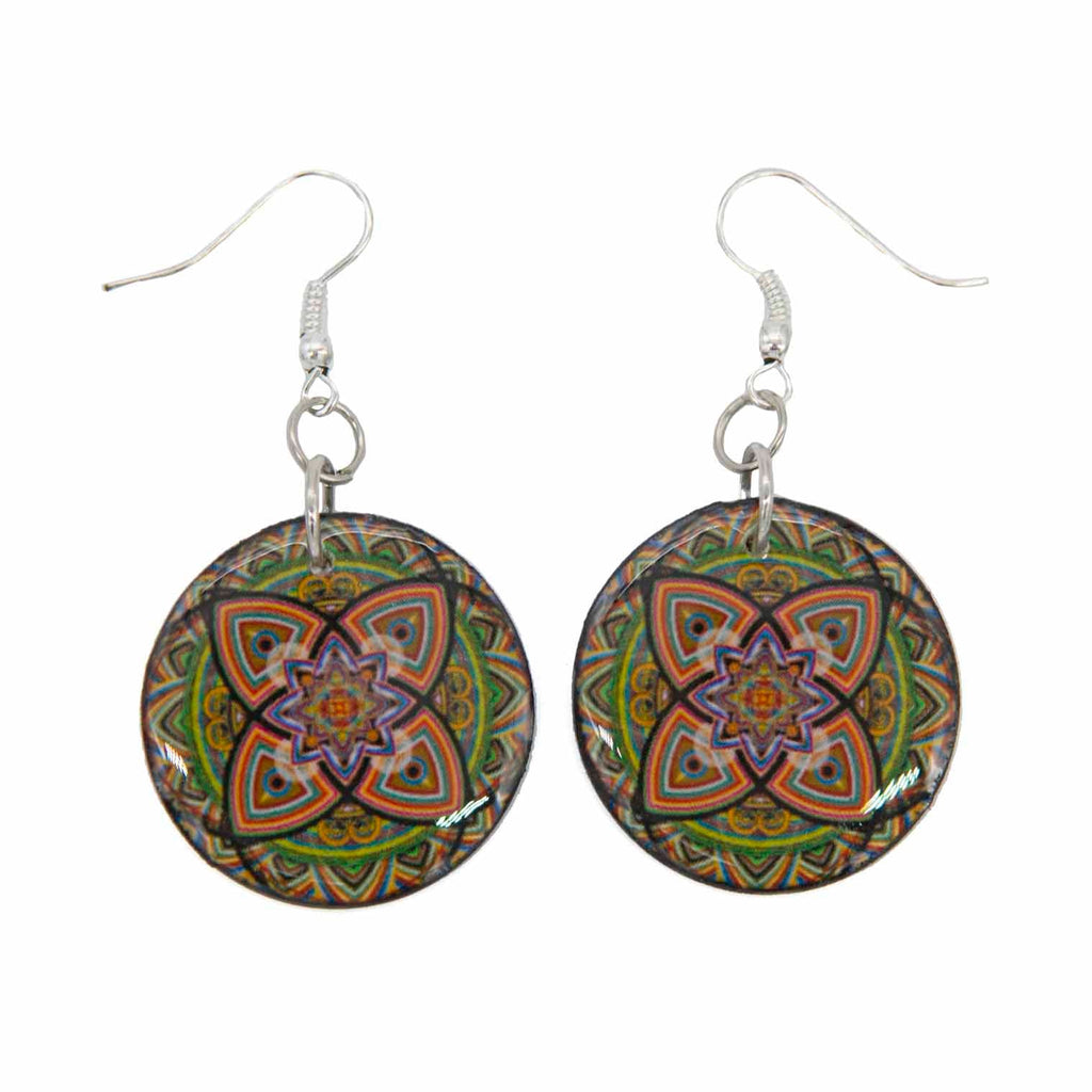 Disc Earrings-Earrings-Siesta Crafts