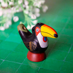 Toucan Ocarina-Wind Instruments-Siesta Crafts
