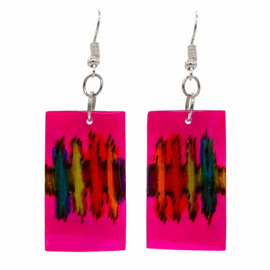 Art Block Earrings-Earrings-Siesta Crafts