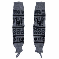 Winter Llama Legwarmers-Socks & Legwarmers-Siesta Crafts
