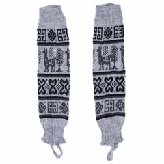 Winter Llama Legwarmers-Socks & Legwarmers-Siesta Crafts