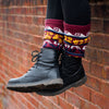 Autumnal Llama Legwarmers-Socks & Legwarmers-Siesta Crafts
