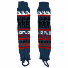 Autumnal Llama Legwarmers-Socks & Legwarmers-Siesta Crafts