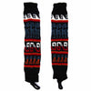 Autumnal Llama Legwarmers-Socks & Legwarmers-Siesta Crafts