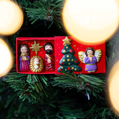 Christmas Matchbox-Home Décor-Siesta Crafts