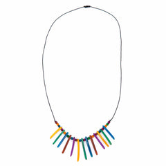 Tagua Stick Necklace-Necklaces & Pendants-Siesta Crafts
