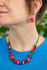 Tagua Chip Earrings-Earrings-Siesta Crafts