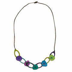 Tagua and Palmito Necklace-Necklaces & Pendants-Siesta Crafts