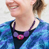 Tagua Slice Necklace-Necklaces & Pendants-Siesta Crafts